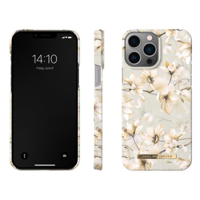 UTGATT1 - Ideal of Sweden iPhone 13 Pro Skal Mode - Pärla Blomma