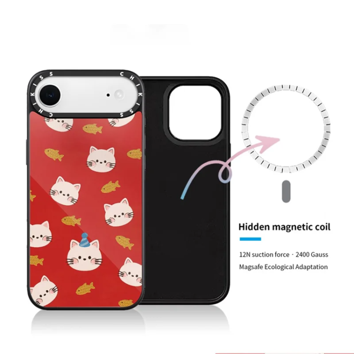 A-One Brand - iPhone 17 Air Mobilskal MagSafe Aluminium Silikon