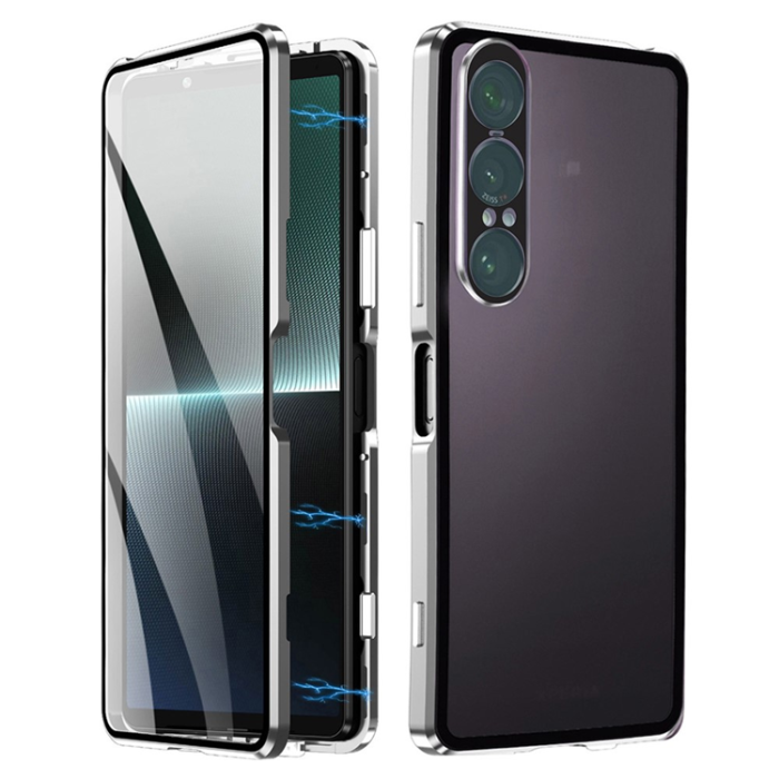 A-One Brand - Sony Xperia 1 VII Mobilskal Med Magnetisk Adsorption - Silver