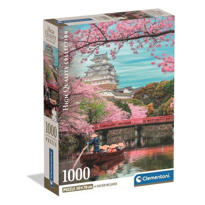 CLEMENTONI Pussel 1000 Pcs CB Himeji Castle In Spring