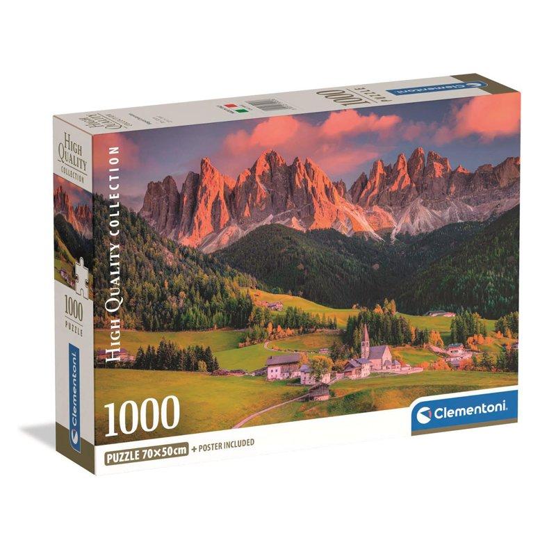 CLEMENTONI Pussel 1000 Pcs CB Magical Dolomites