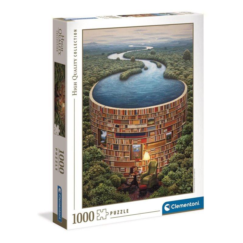 CLEMENTONI Pussel 1000 Pcs High Quality Collection Bibliodame