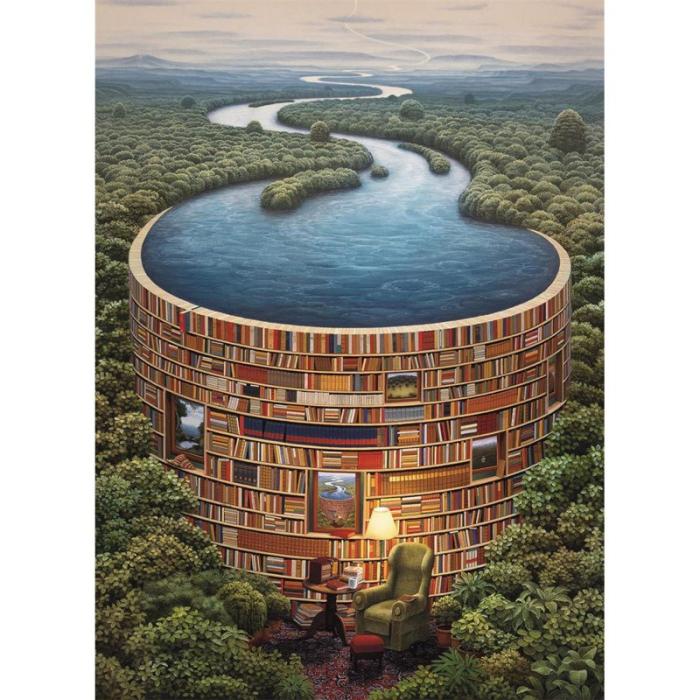 CLEMENTONI - CLEMENTONI Pussel 1000 Pcs High Quality Collection Bibliodame