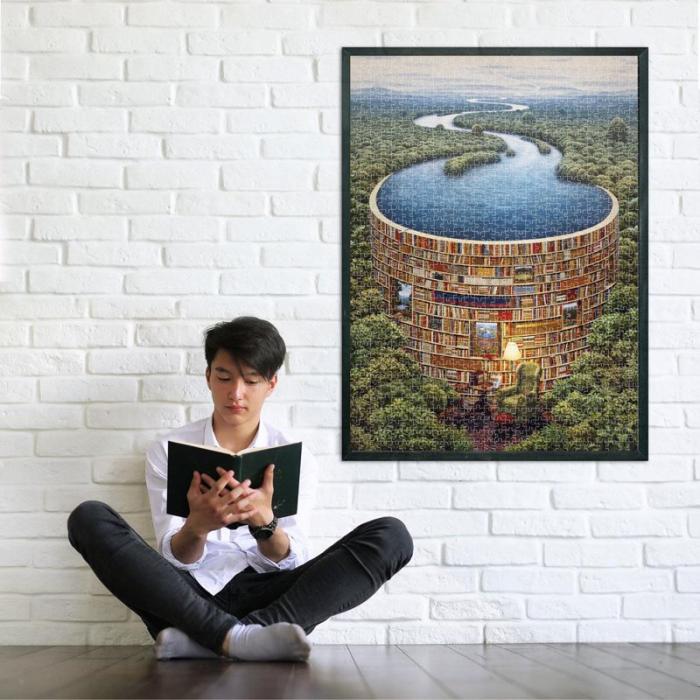 CLEMENTONI - CLEMENTONI Pussel 1000 Pcs High Quality Collection Bibliodame