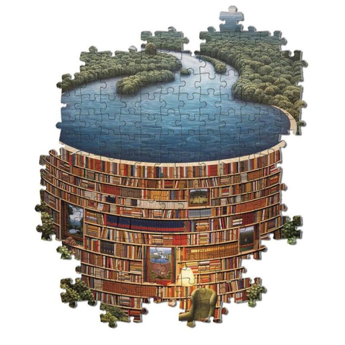 CLEMENTONI - CLEMENTONI Pussel 1000 Pcs High Quality Collection Bibliodame
