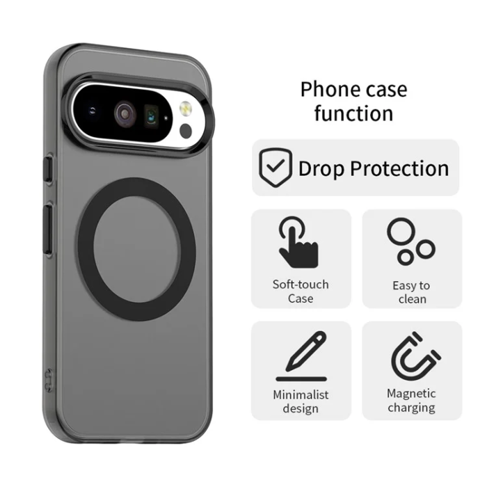 A-One Brand - Google Pixel 10/10 Pro Mobilskal Anti Drop - Svart