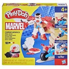 PLAY-DOH - PLAY-DOH Marvel Captain America Moto Slicer