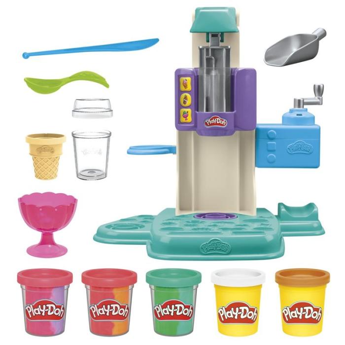 PLAY-DOH - PLAY-DOH Kitchen Creations Playset Rainbow Swirl Ice Cream