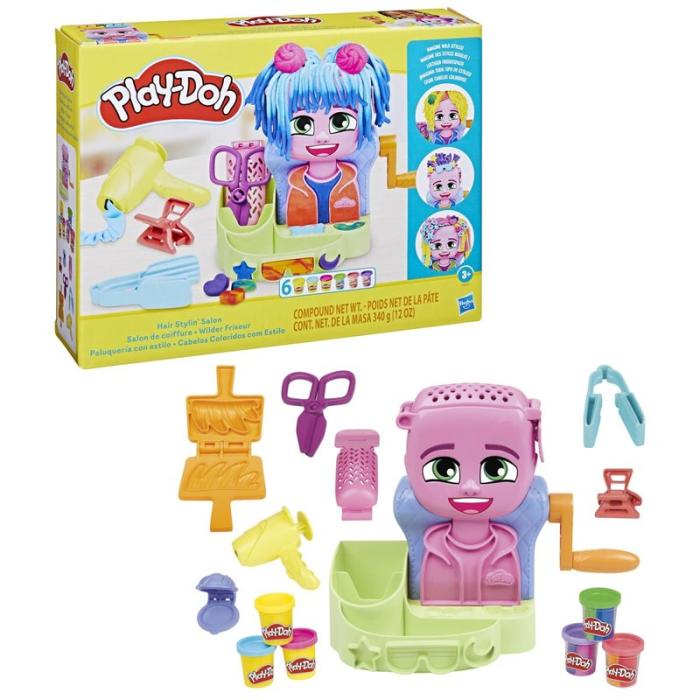 PLAY-DOH - PLAY-DOH Lekset Hair Stylin Salon Playset