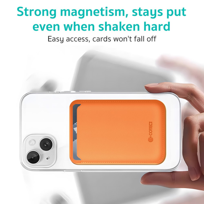 Coteci - COTECI Magsafe Korthållare Kickstand TR-052 - Marinblå