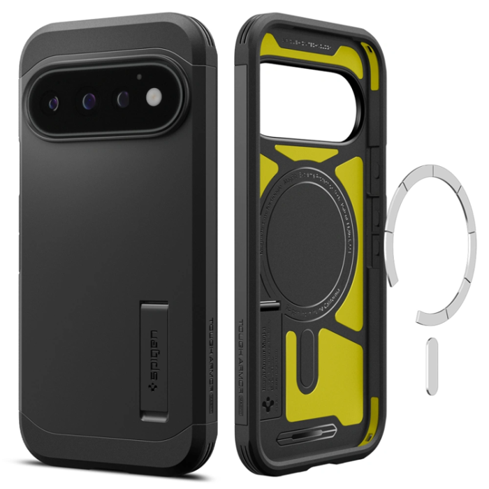 Spigen - Spigen Mobilskal För Google Pixel 11 Pro Magsafe Tough Armor - Svart