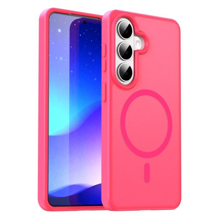 OEM - Mobilskal för Samsung Galaxy S26 Magnetiskt TPU + PC - Rosa