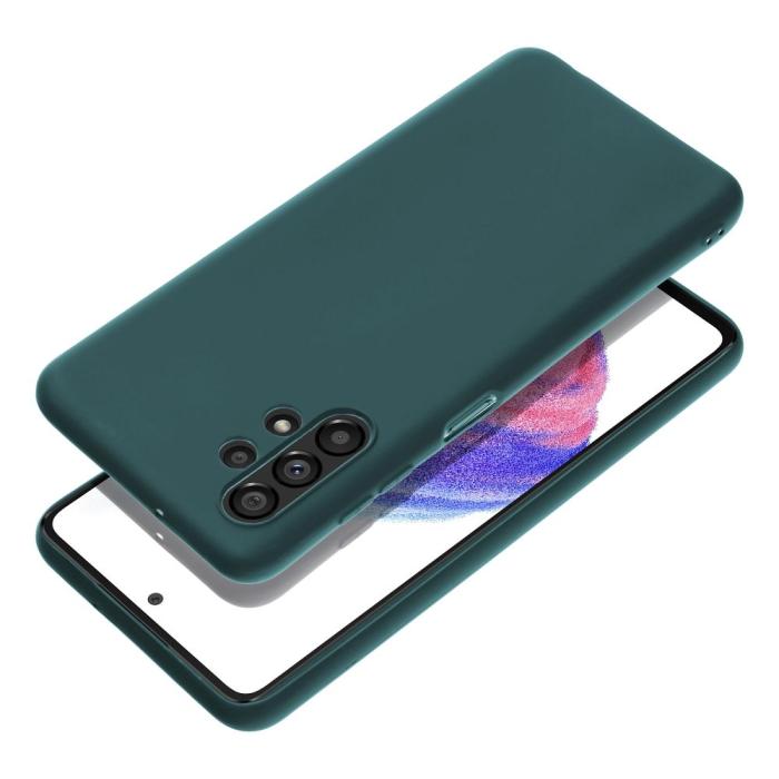 OEM - MATT skal för Samsung A13 5G / A04S mörkgrön