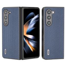 ABEEL - ABEEL Mobilskal till Samsung Galaxy Z Fold6 5G Kolfiber Textur Bl&aring;