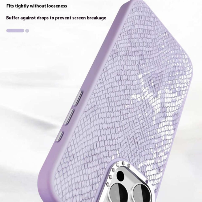JAUCASE - JAUCASE iPhone 16 Pro Max Mobilskal Magafe Snake - Brun