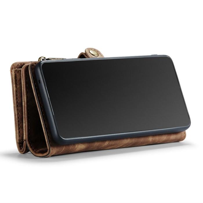 Caseme - CASEME 008 Series Samsung Galaxy A53 5G Konstläder Plånboksfodral Brun