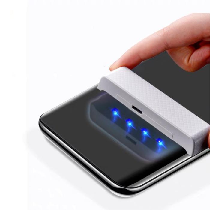 Mocolo - Mocolo UV 3D Curved Härdat Glas Skärmskydd Galaxy S22 Plus 5G