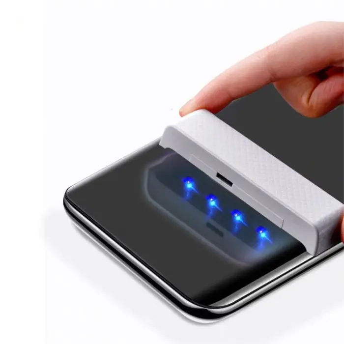 Mocolo - Mocolo UV 3D Curved Härdat Glas Skärmskydd Galaxy S22 Plus 5G