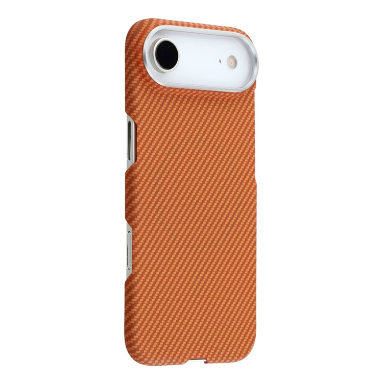 iPhone Air Mobilskal MagSafe Carbon Fiber (Fin Linje Orange) | 2353 | AlltMobil