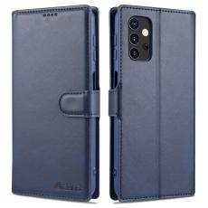 AZNS - AZNS Samsung Galaxy A32 5G Pl&aring;nboksfodral Konstl&auml;der - Bl&aring;