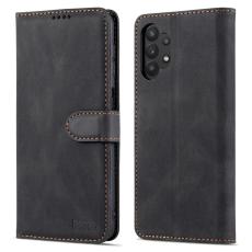 AZNS - AZNS Samsung Galaxy A32 5G Pl&aring;nboksfodral - Anti-Scratch, St&ouml;d - Svart
