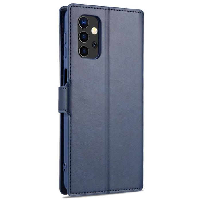 AZNS - AZNS Samsung Galaxy A32 5G Plånboksfodral Konstläder - Blå