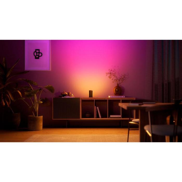 Philips - Philips Hue Play Wall washer White and Color Ambiance - Svart