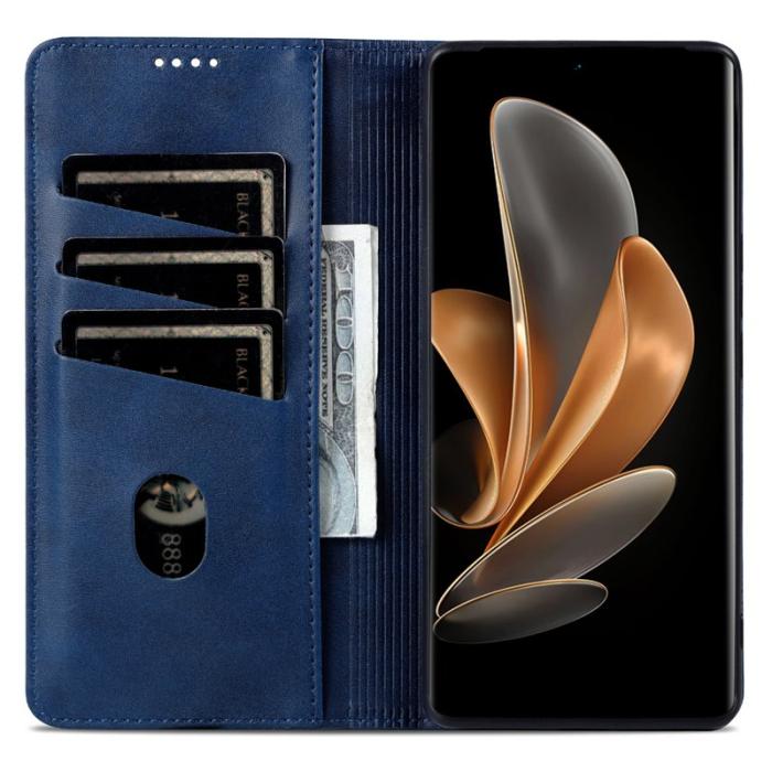 AZNS - AZNS Xiaomi 14 Ultra Plånboksfodral Konstläder - Blå