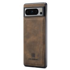 DG.MING - DG.MING Mobilskal till Google Pixel 8 Pro PU L&auml;der+PC+TPU - Brun