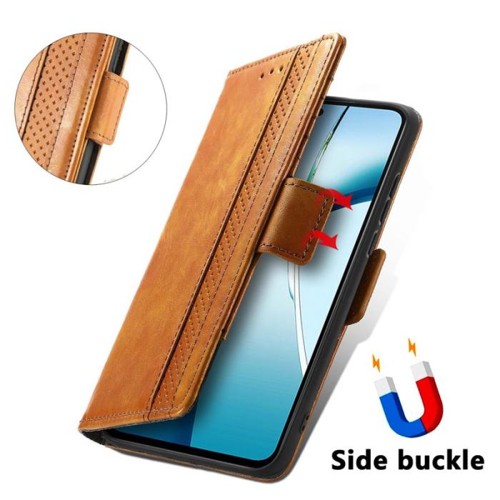 CASENEO - CASENEO Mobilskal till Xiaomi 15 Ultra KonstLäder - Khaki med RFID-blockering