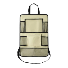 OEM - Bilorganisat&ouml;r f&ouml;r Frams&auml;ten med Fack - Beige