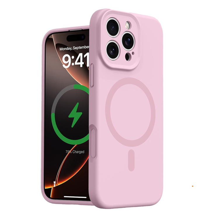 iPhone 16 Pro Max Mobilskal MagSafe Precise Cutouts - Rosa | 2353 | AlltMobil