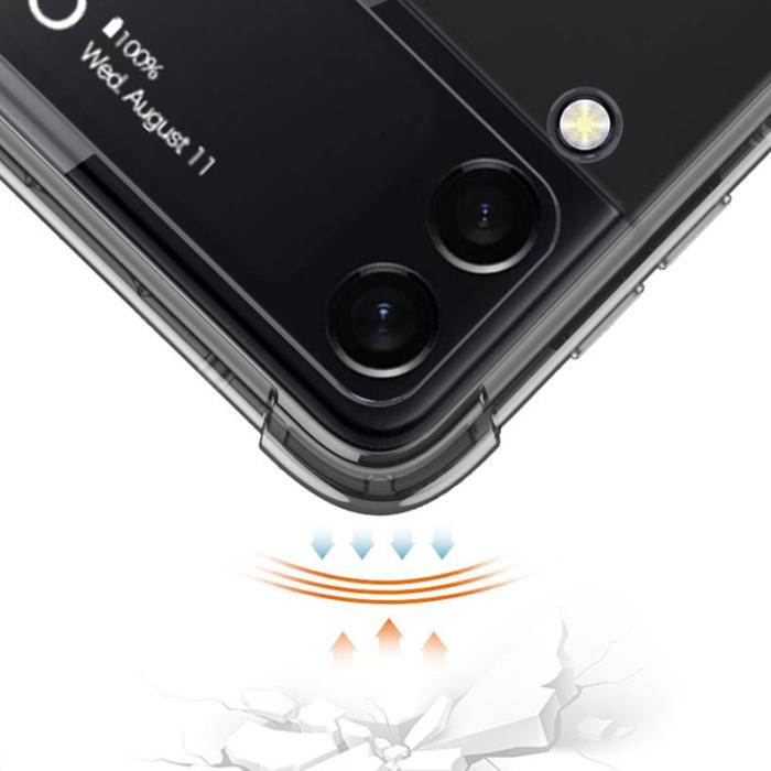 GKK - GKK Samsung Galaxy Z Flip4 Fodral TPU - Svart
