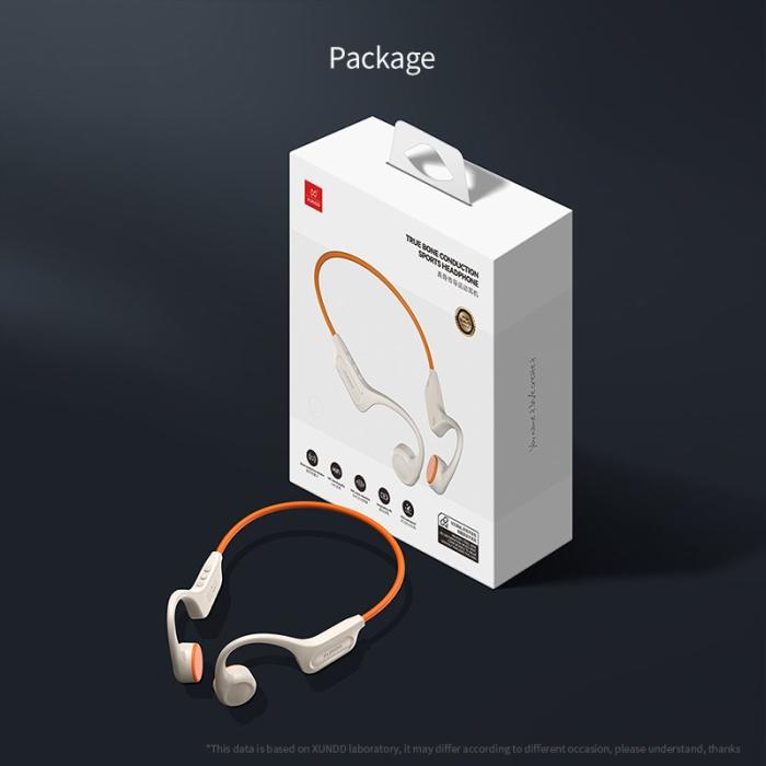 XUNDD - XUNDD X26 Bone Conduction Hörlurar Sport Orange