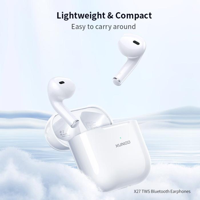 XUNDD - XUNDD X27 Trådlösa Hörlurar TWS Bluetooth 5.1 Svart