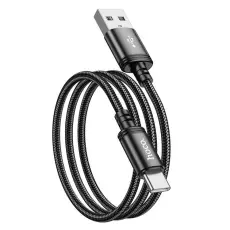 Hoco - Hoco USB-A till USB-C 1m 3A Kabel X89 - Svart