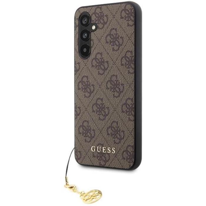 Guess - Guess Galaxy S23 FE Mobilskal Charms Collection - Brun
