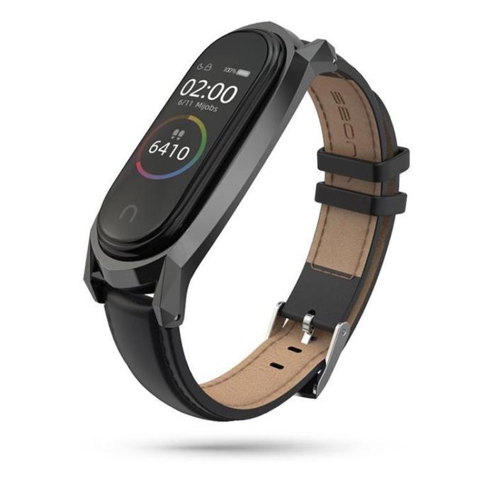 Tech-Protect - Tech-Protect Xiaomi Mi Smart Band 7 Armband Herms - Svart