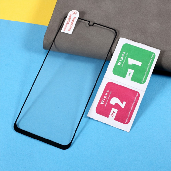 A-One Brand - Galaxy A16 4G/A16 5G/A26 5G/A17 5G Härdat Glas Skärmskydd Full Glue - Svart