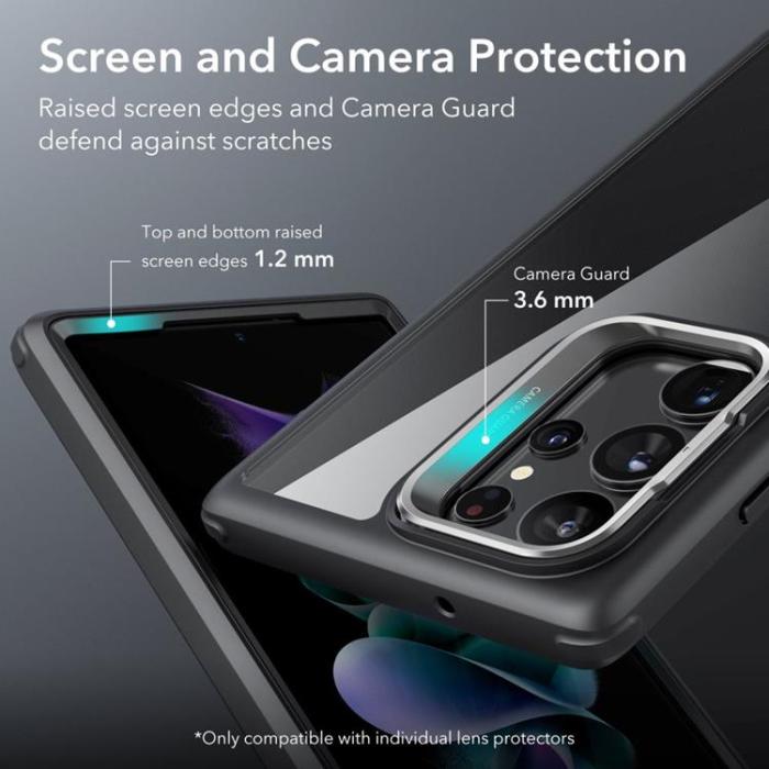 UTGATT - ESR Galaxy S23 Ultra Mobilskal Shock Armor Kickstand - Grön