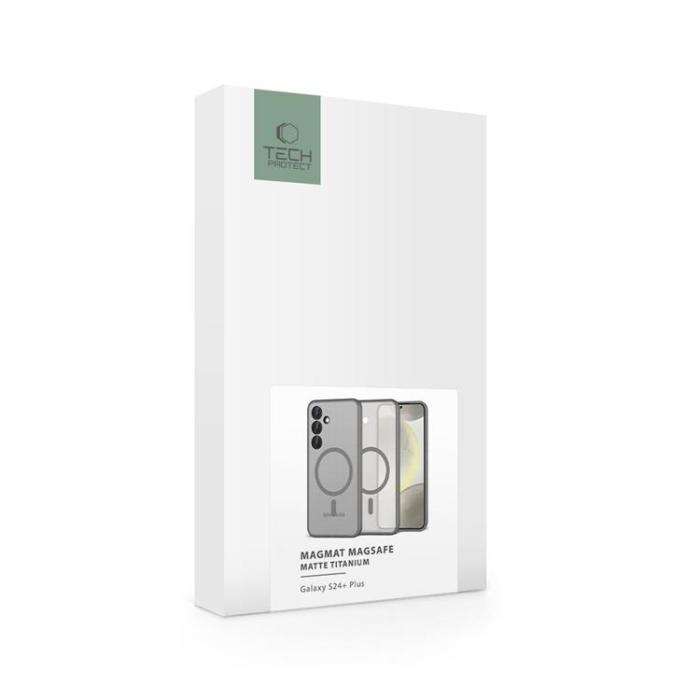 Tech-Protect - Tech-Protect Galaxy S24 Mobilskal Magsafe Magmat - Titanium