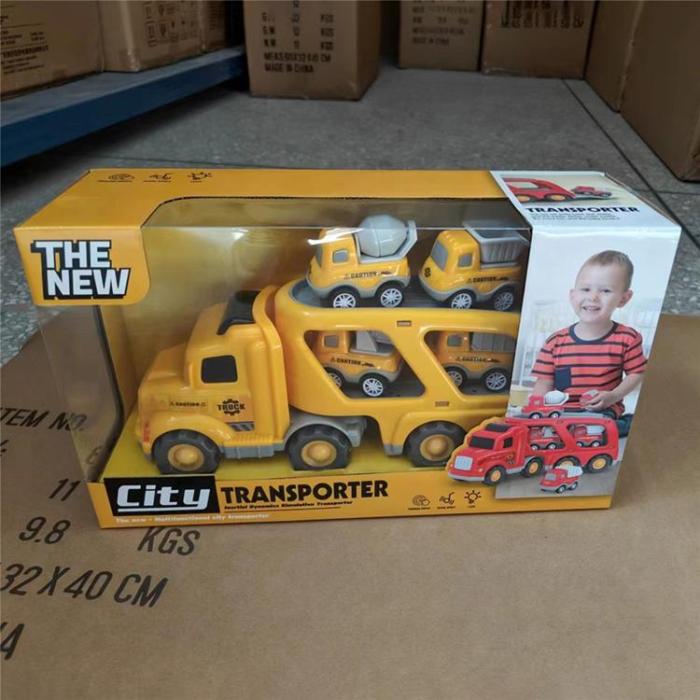 OEM - Barnlastbilar Leksaker Friktionsdrivna Minibilar för Barn (Ålder 1+) - Gul