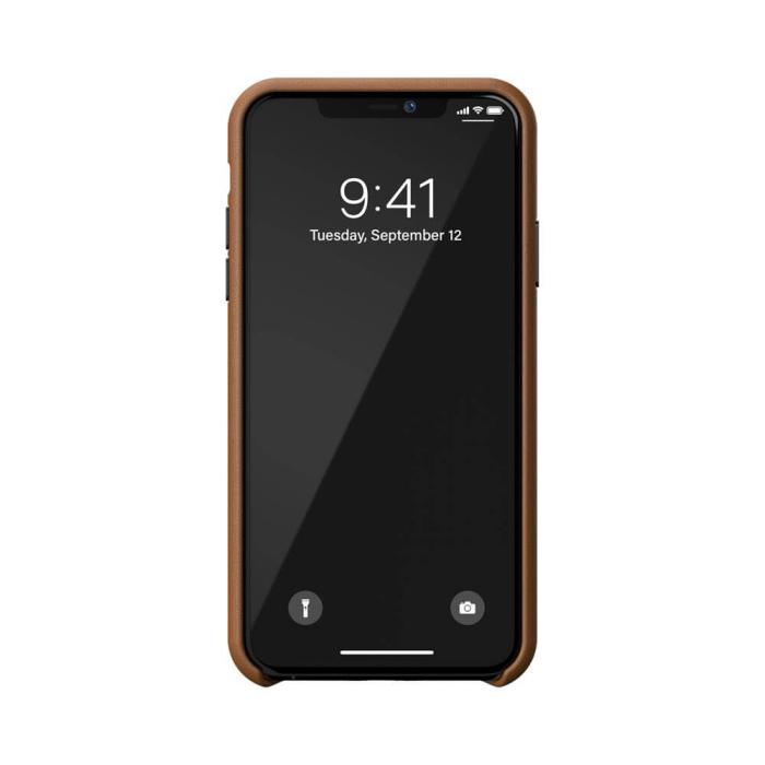 UTGATT5 - Bugatti Londra Skal med kortplats till iPhone 11 Pro Max cognac