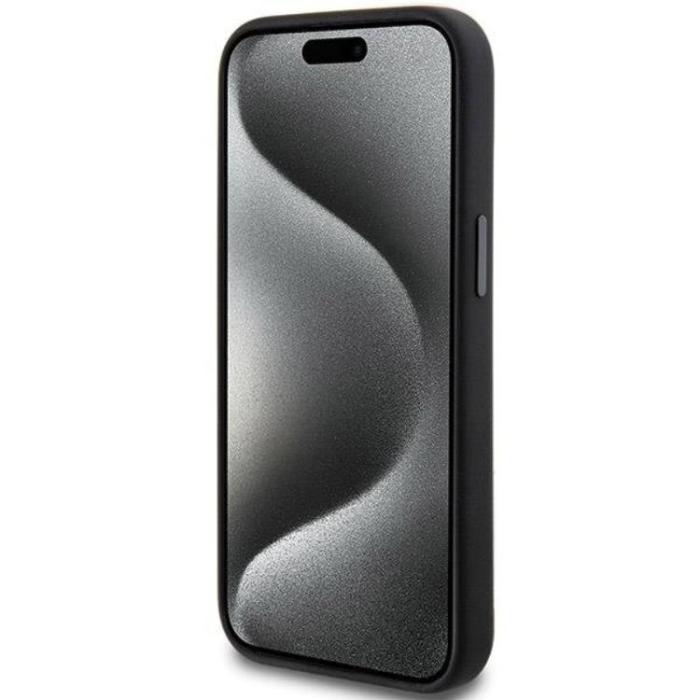 Mercedes - AMG iPhone 15/14/13 Mobilskal MagSafe Silikon Large Rhombuses