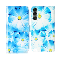 A-One Brand - Sony Xperia 1 VII Plånboksfodral Marble Painted - Blå