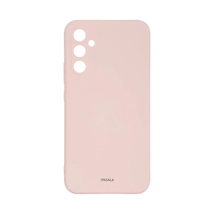 Onsala - Onsala Galaxy A35 5G Mobilskal Silikonkänsla - Rosa