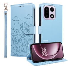 A-One Brand - OnePlus 15 Pl&aring;nboksfodral RFID Blocking Imprinted Dog Pattern