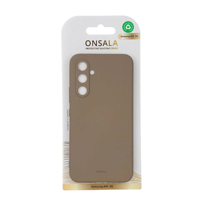 Onsala - Onsala Galaxy A55 5G Mobilskal Silikonkänsla - Sommarsand