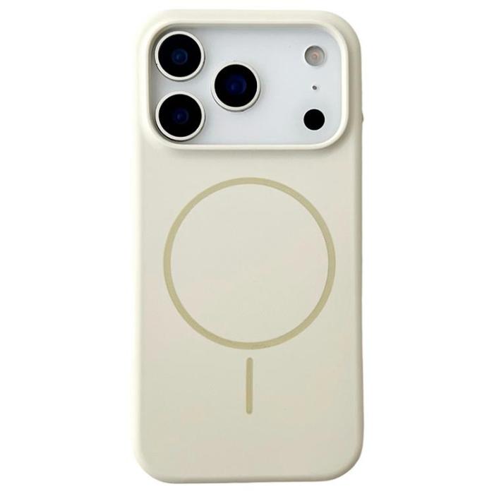 A-One Brand - iPhone 17 Pro Mobilskal MagSafe Silikon Anti Drop - Antikvit