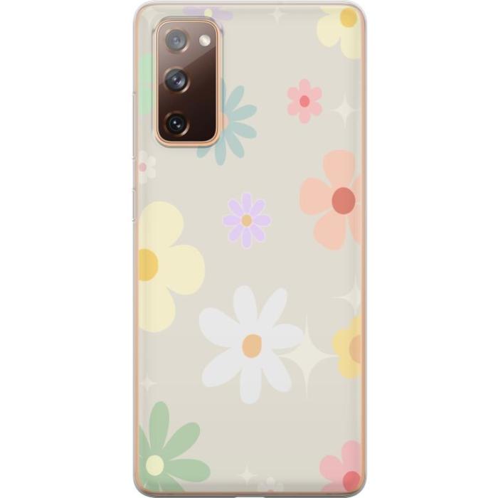 iSecrets - Mobilskal till Samsung Galaxy S20 FE med fejdande blommor